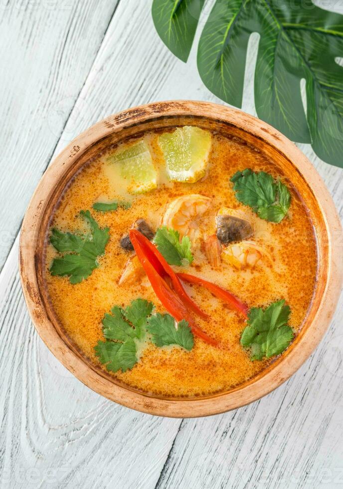 sopa tom yum foto