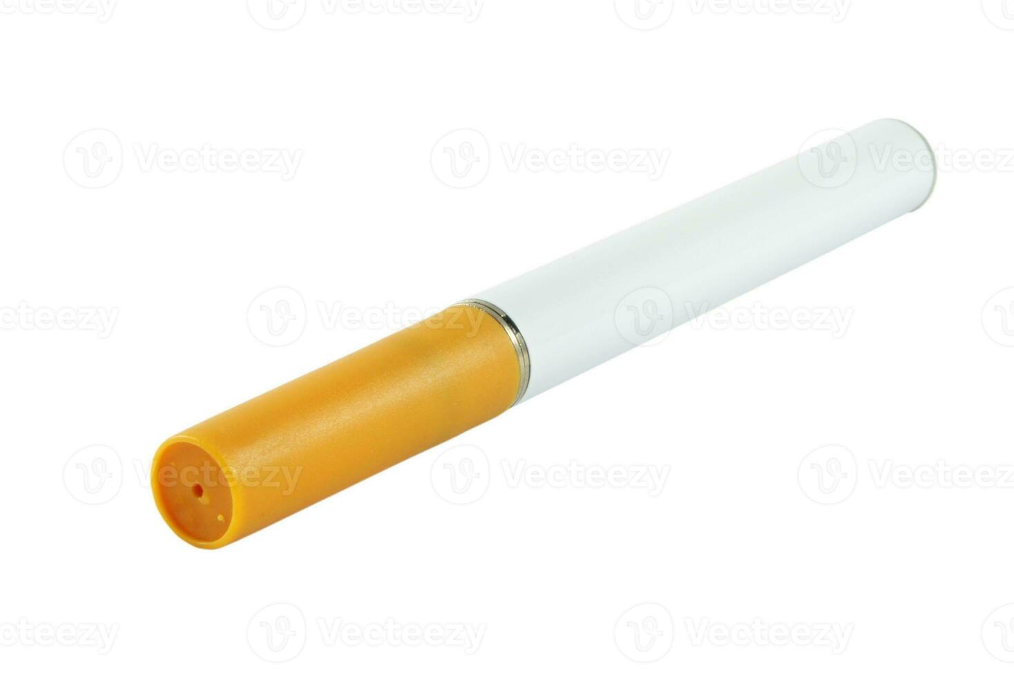 eletrônico cigarros em branco foto