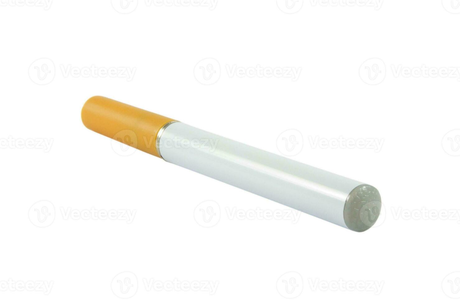 eletrônico cigarros em branco foto
