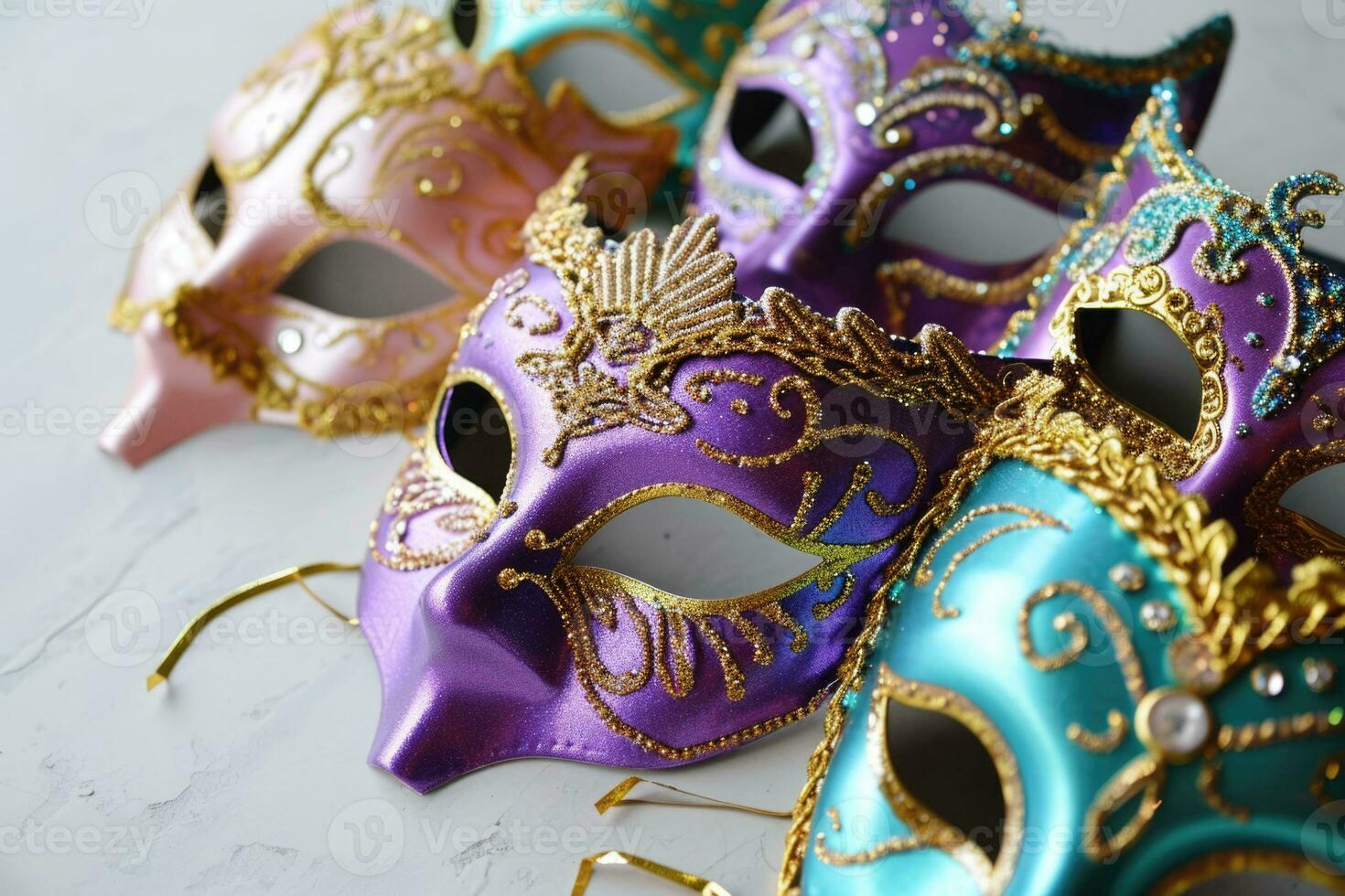 ai gerado mardi gras carnaval colorida penas e máscaras dentro uma festivo celebração cultural extravagância, ornamentado criando uma feliz, festivo tradicional trazer vida para uma feriado celebração foto