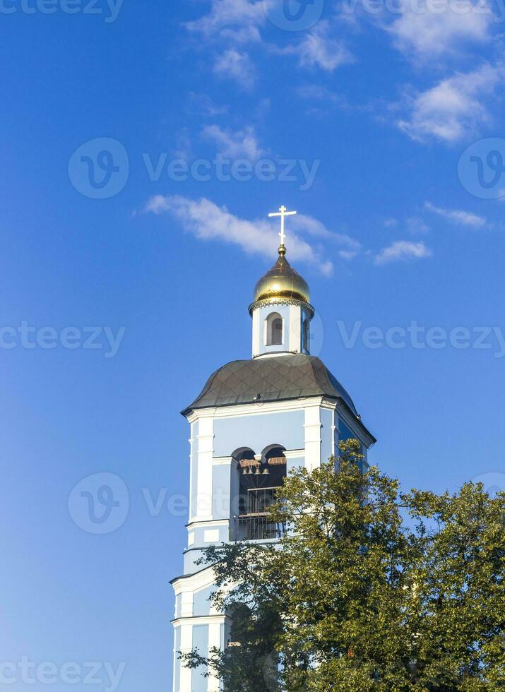 tiro do a cúpula do a ortodoxo igreja. religião foto