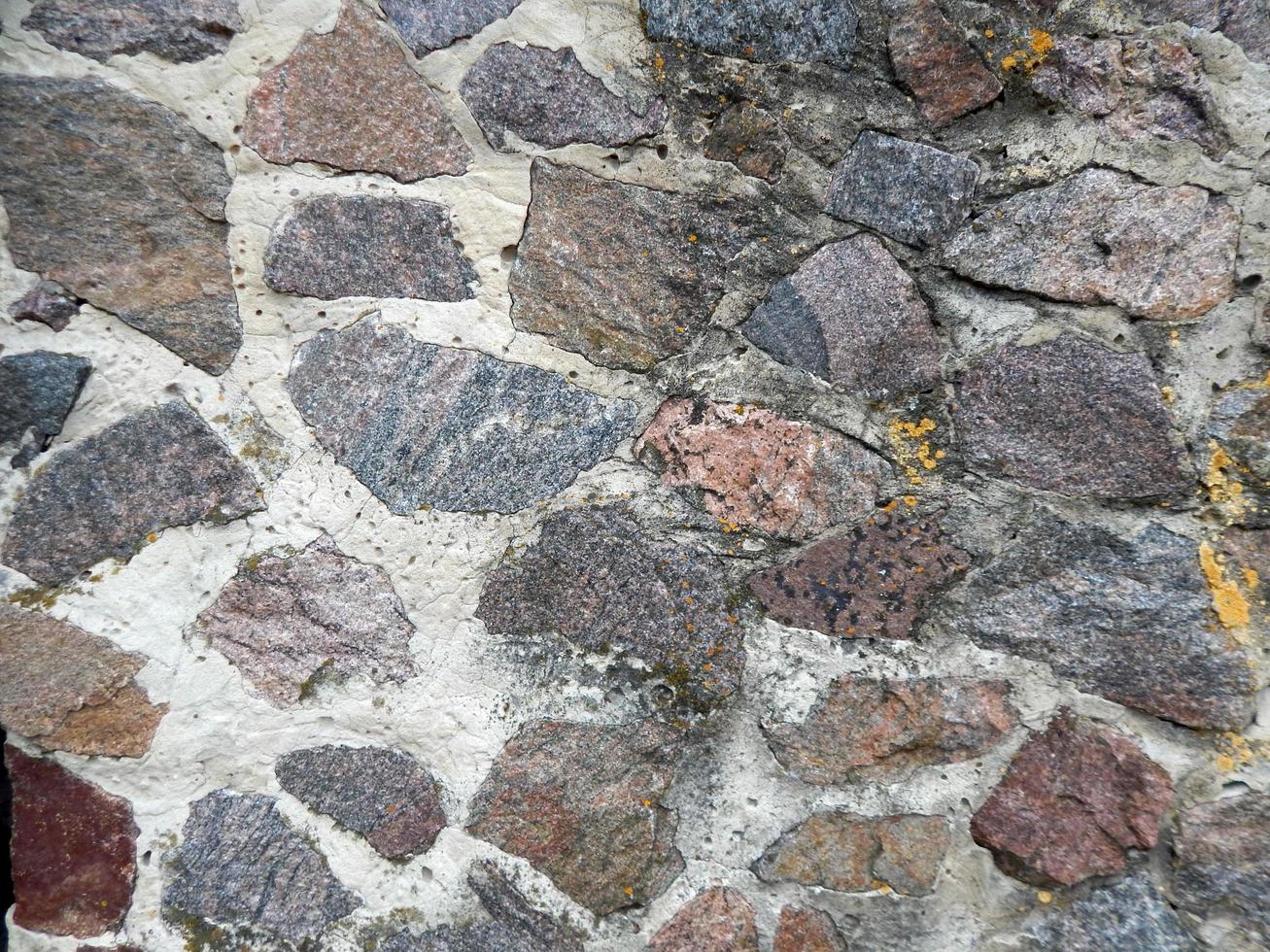 textura de parede de tijolo e pedra foto