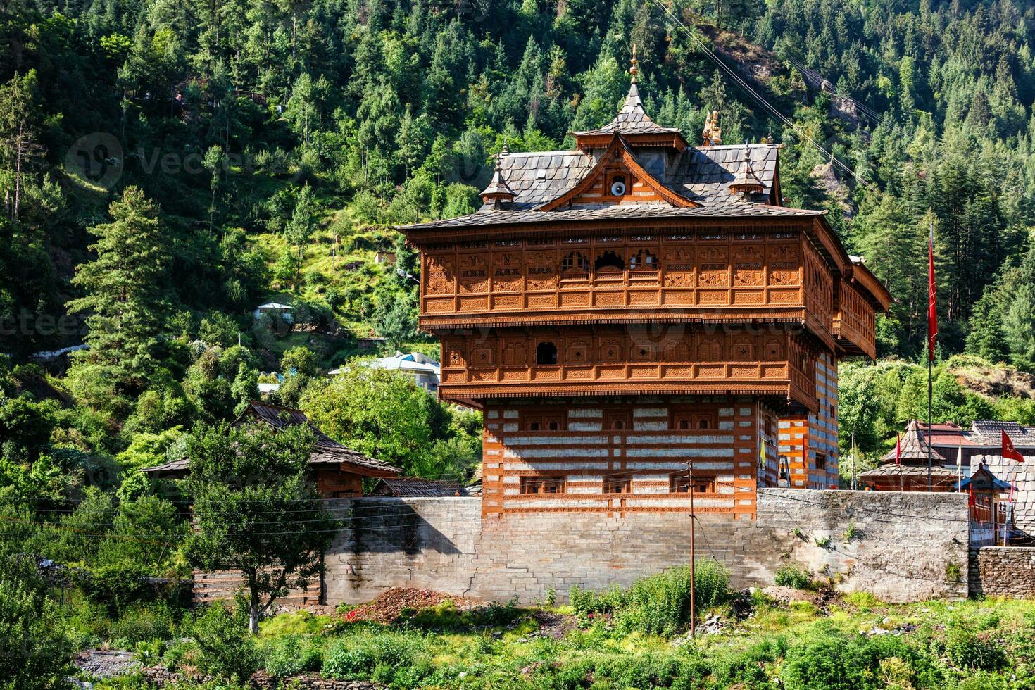 bhimakali têmpora, Sarahan, Himachal pradesh foto