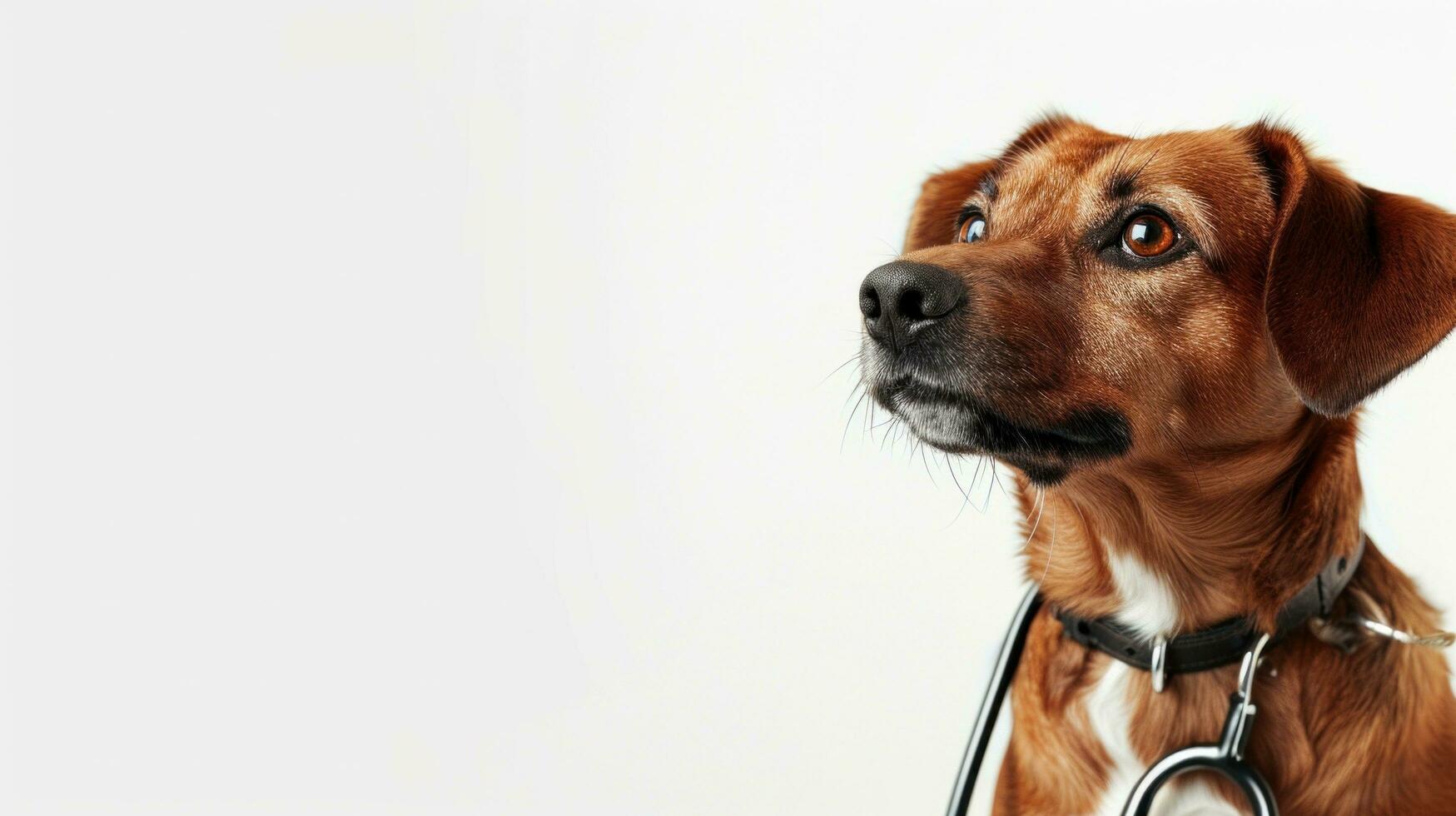 ai gerado veterinario propaganda fundo com cópia de espaço foto