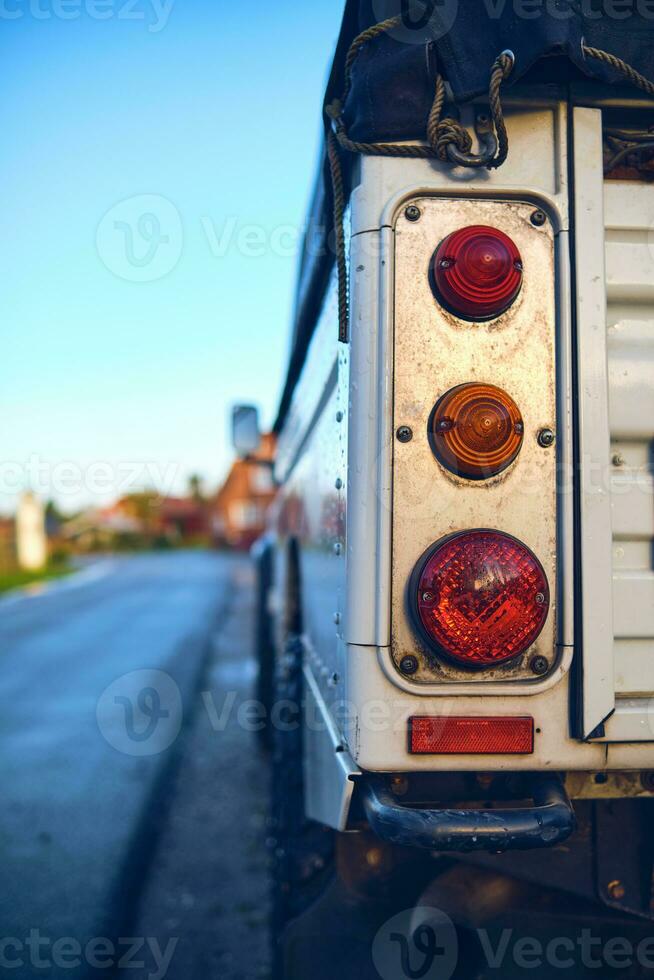 defensor traseiro luzes foto