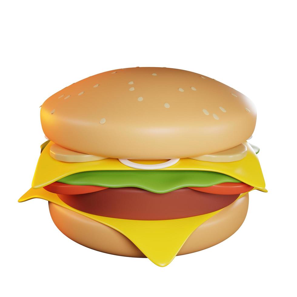 hambúrguer fast food foto