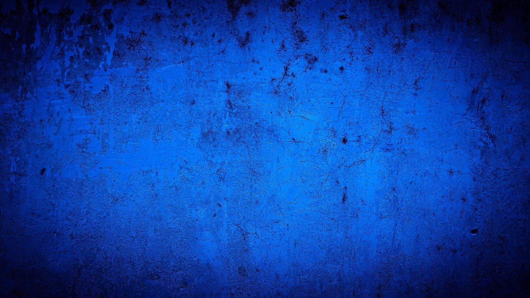 fundo grunge da cor azul da parede foto