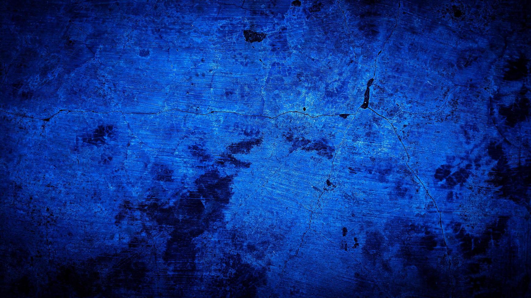 fundo do grunge da parede azul. fundo abstrato foto