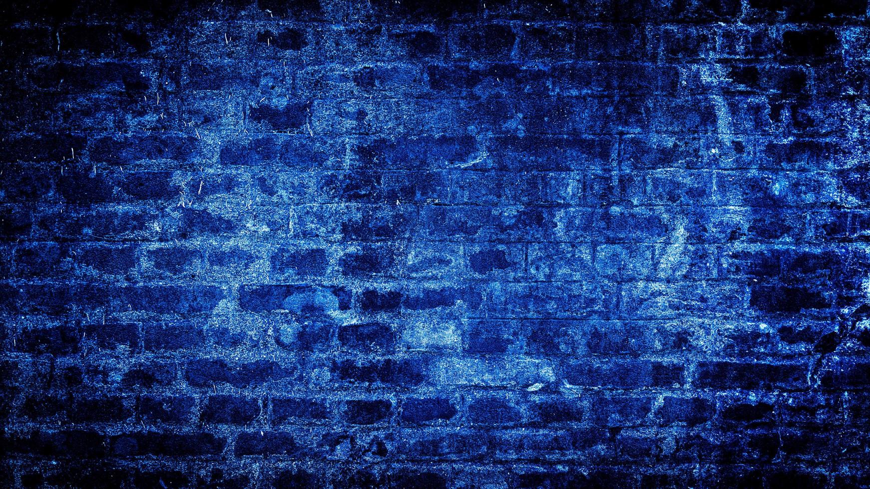 fundo do grunge da parede azul. fundo abstrato foto