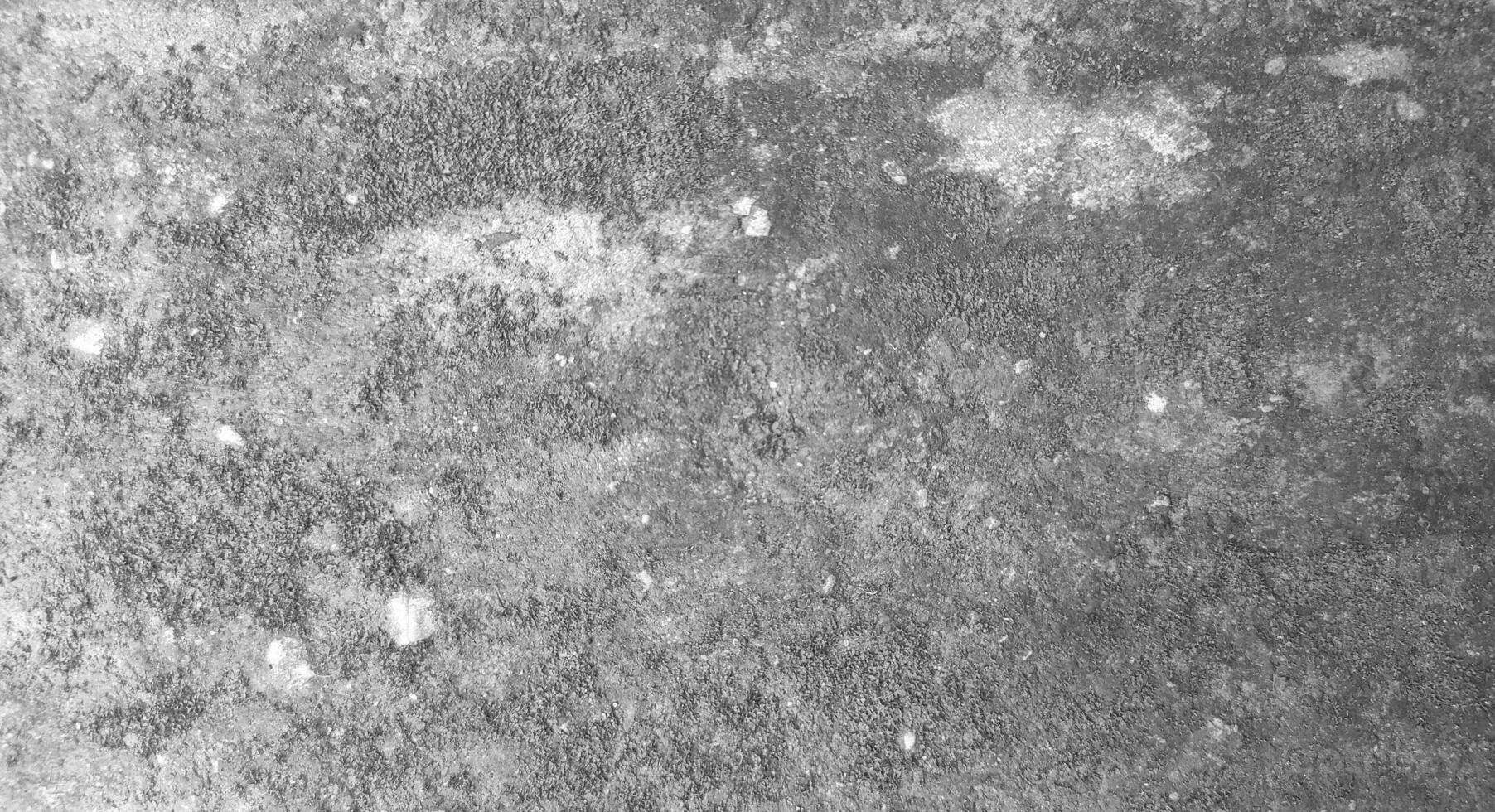 velho estragado concreto desbotado cor textura Preto e branco foto
