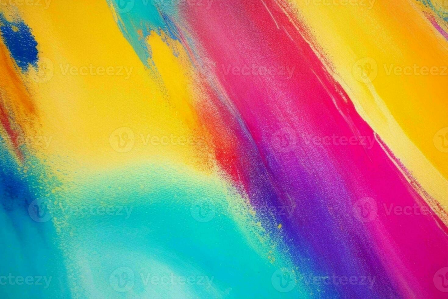 ai gerado colorida óleo pintura escova acidente vascular encefálico abstrato textura fundo. pró foto