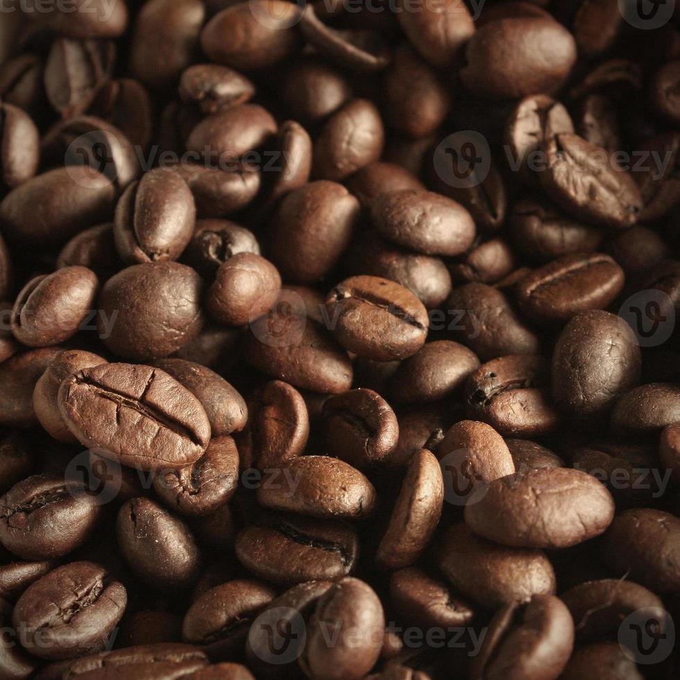close up de grãos de café foto