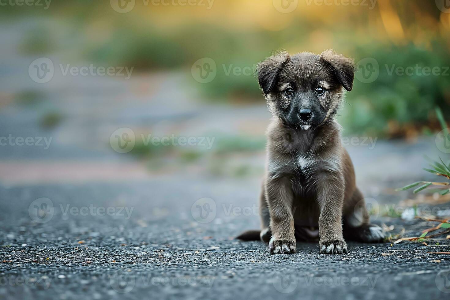 ai gerado fotografia do uma fofa cachorro, nacional cachorro dia conceito foto