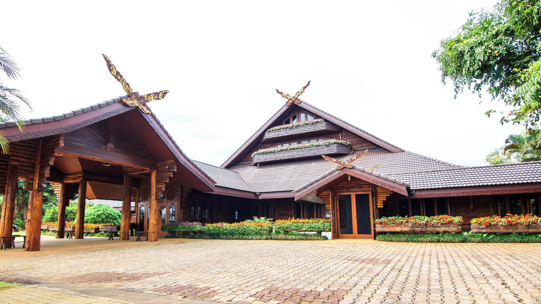 Pratumnak doi Tung, Chiang rai província, Tailândia importante histórico e turista atrações foto