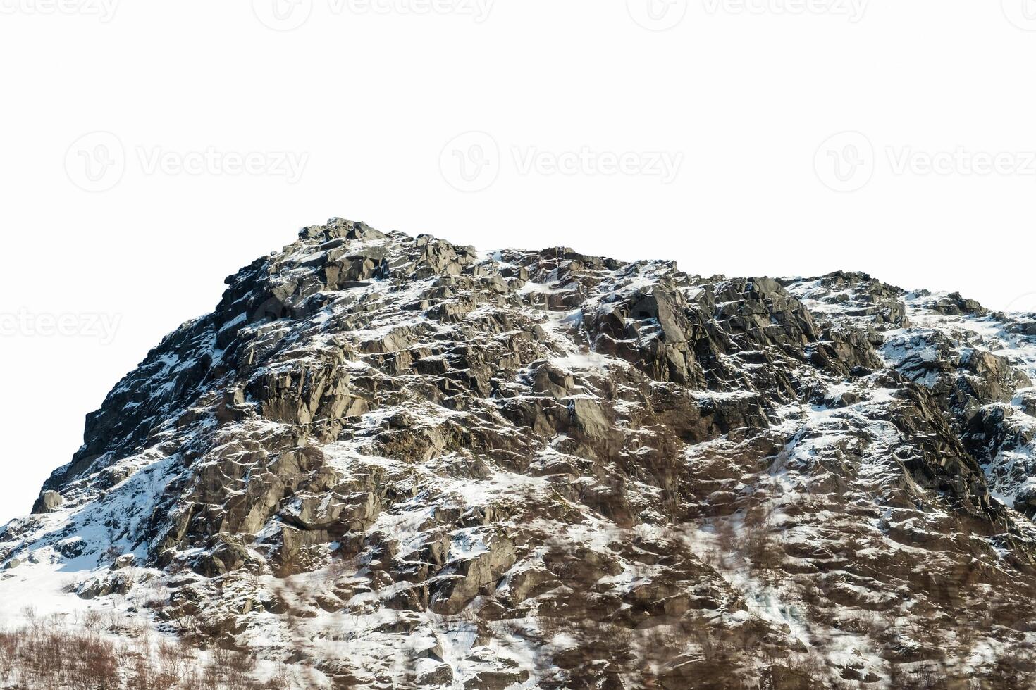 congeladas Nevado ampla montanha foto