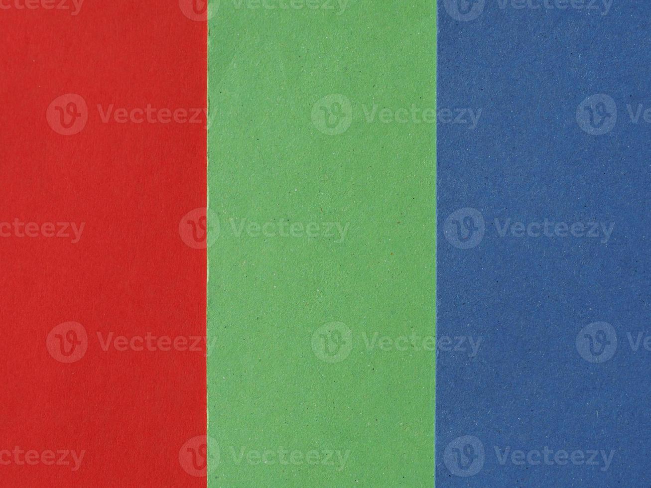 fundo de textura de papelão vermelho verde e azul foto