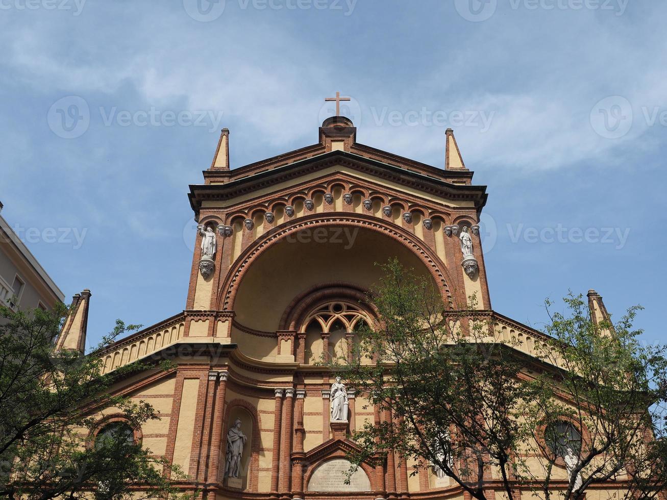 igreja de santa barbara em turin foto