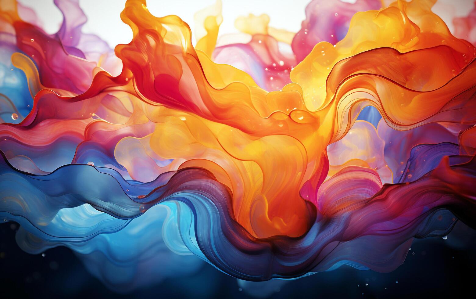 suave e etéreo nuvens abstrato colorida fundo foto