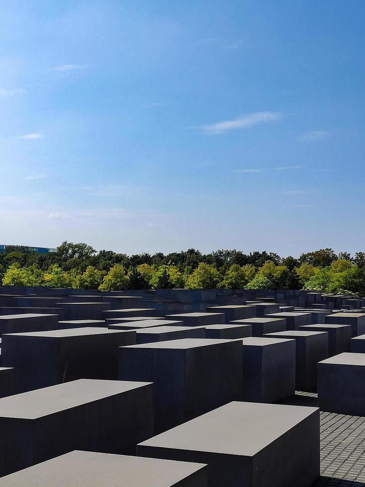 Berlim 2019 - memorial do holocausto em memória das vítimas do nazismo foto