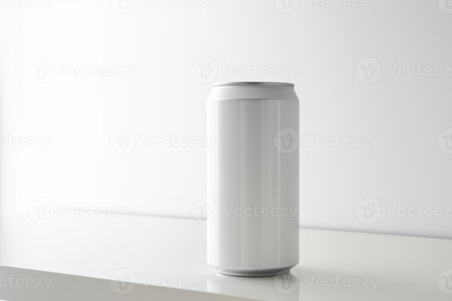 ai gerado alumínio refrigerante pode brincar fresco frio confuso beber recipiente Cola bebida em branco alumínio jarra refrescante xarope aço branco enlatado água cheio energia beber limpar \ limpo lata garrafa cafeína fornecem foto