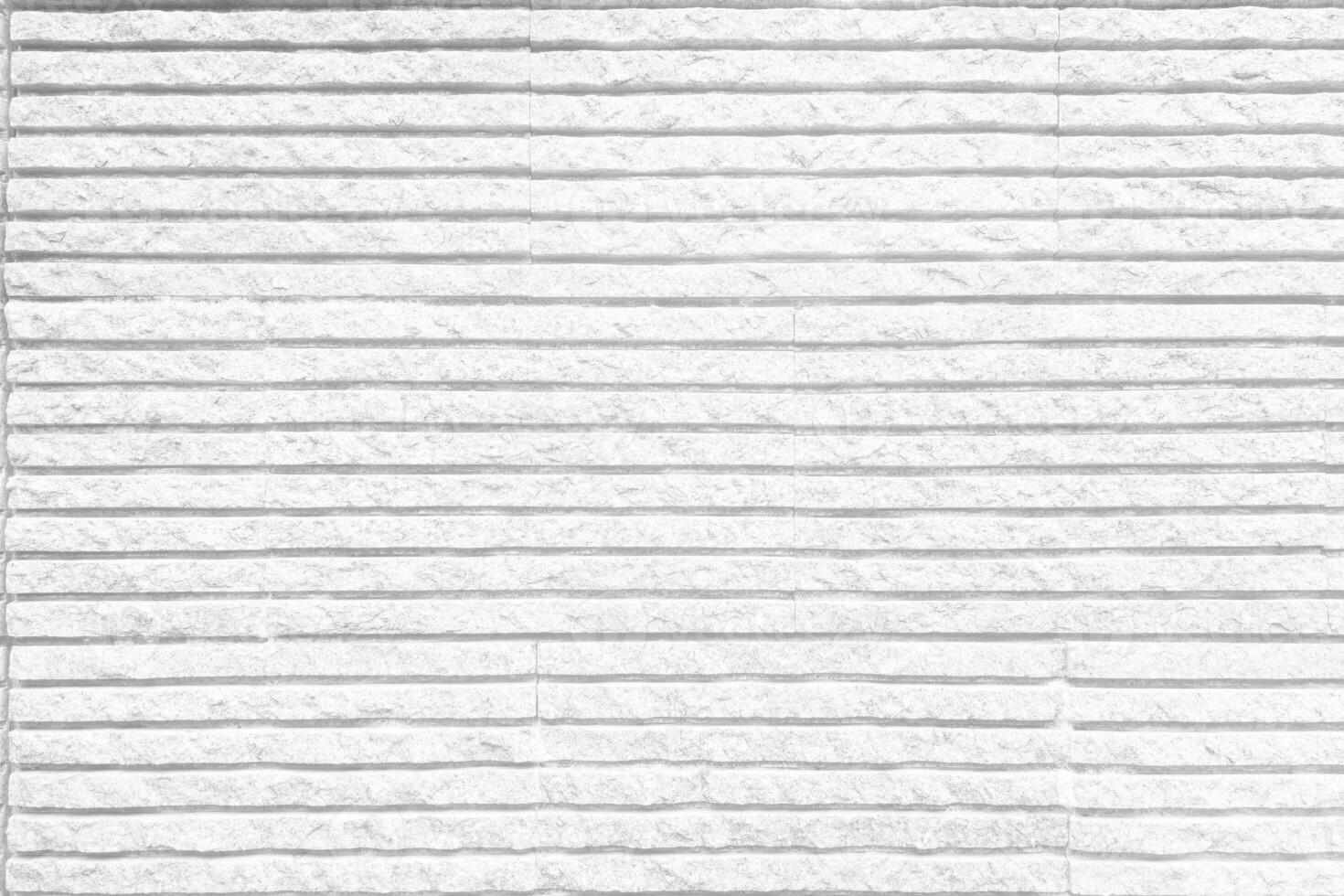 branco horizontal linha tijolo parede fundo. foto