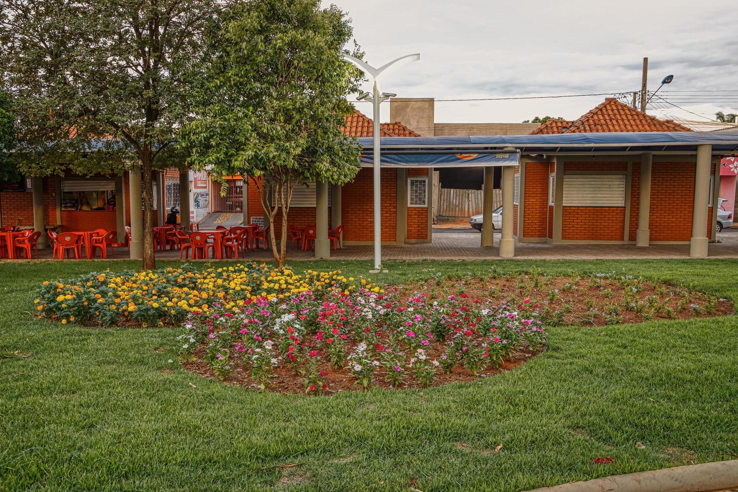 cassilândia, mato grosso do sul, brasil, 2020 - praça são josé foto