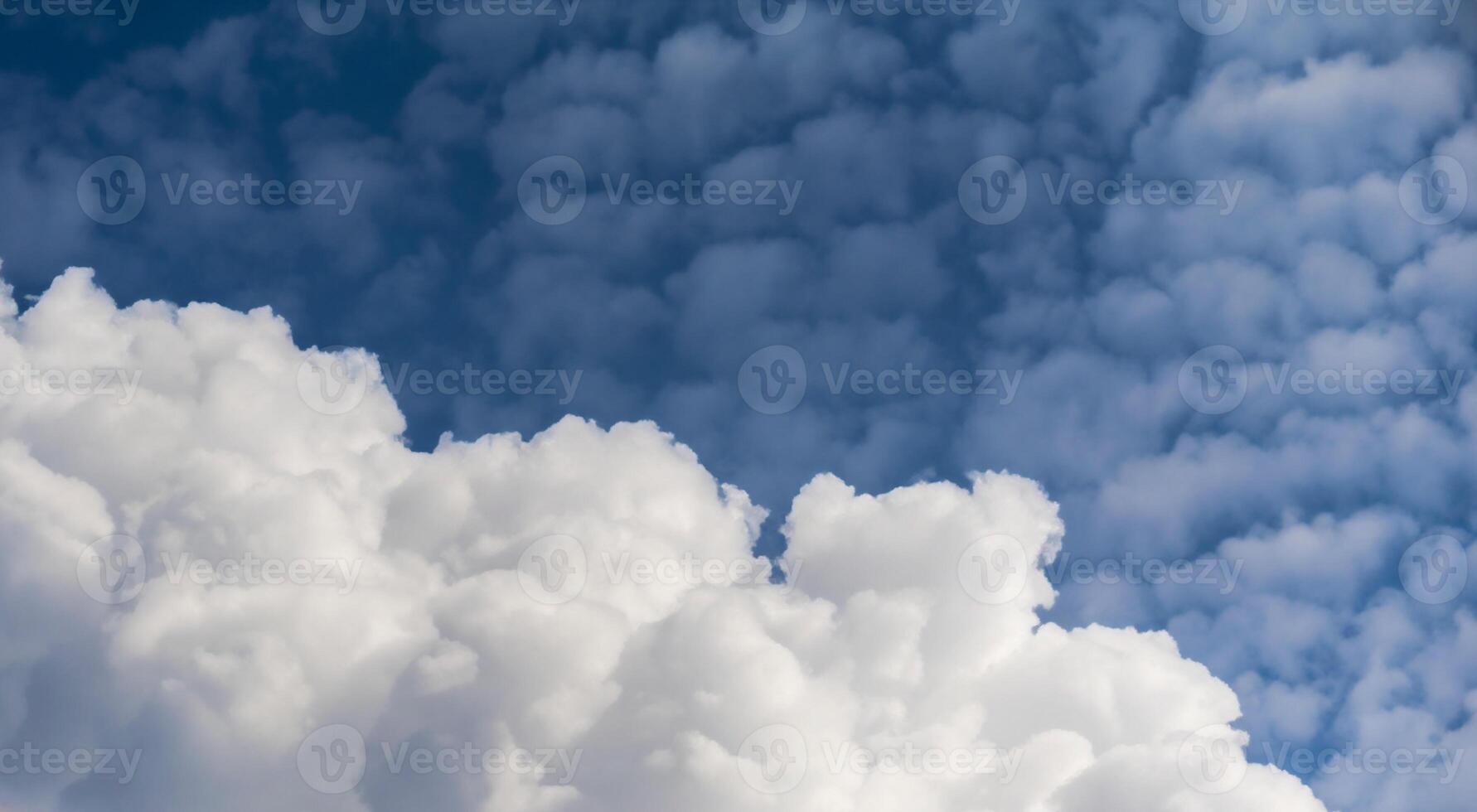 ai gerado fofo suave nuvens. lindo nublado céu. Sonhe nuvem do paraíso. natureza fundo ou pano de fundo. foto