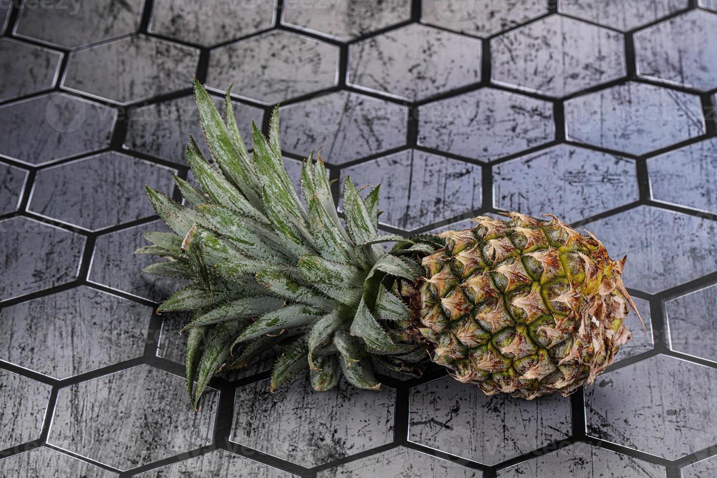 doce orgânico maduro tropical abacaxi foto