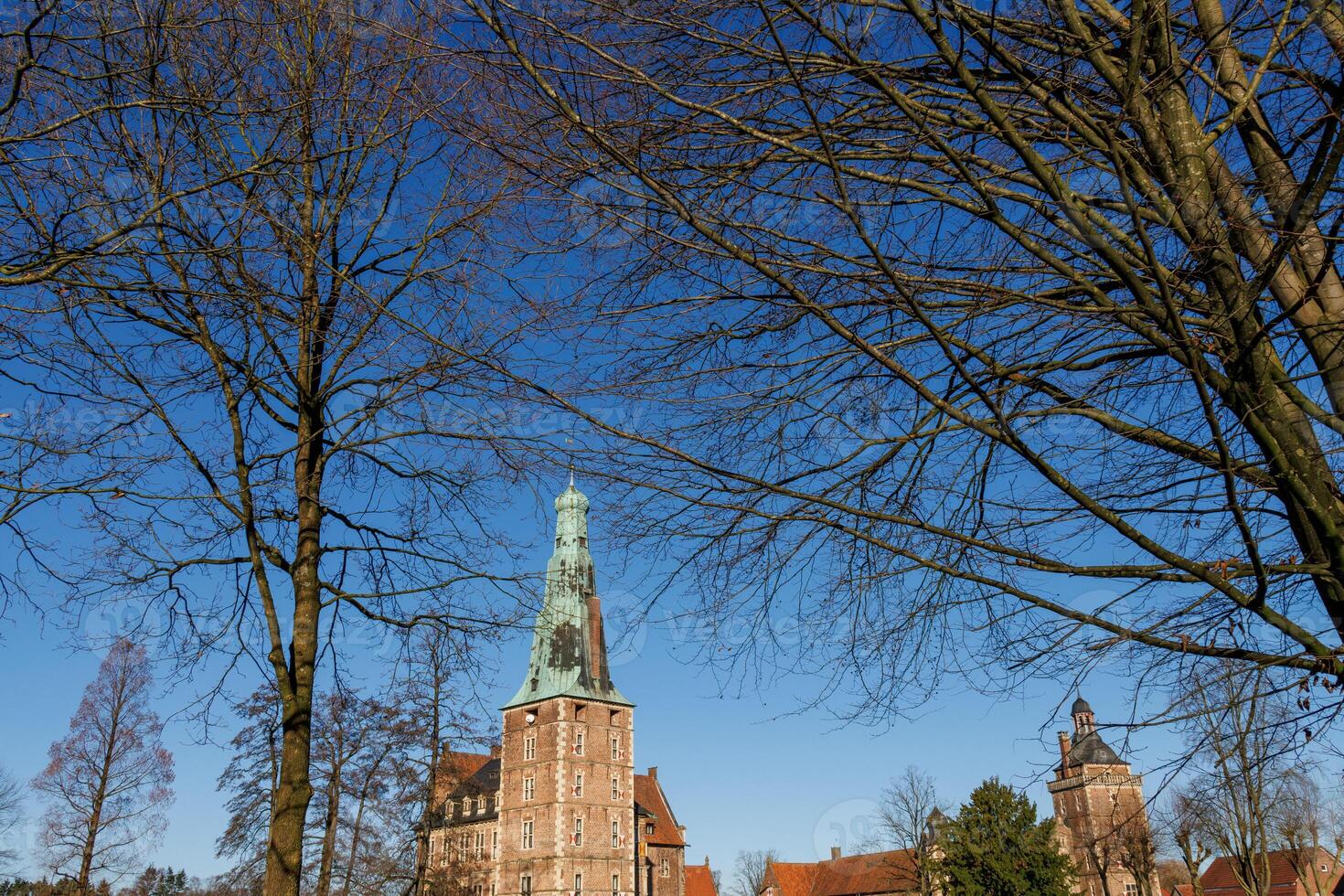 o castelo de raesfeld na alemanha foto