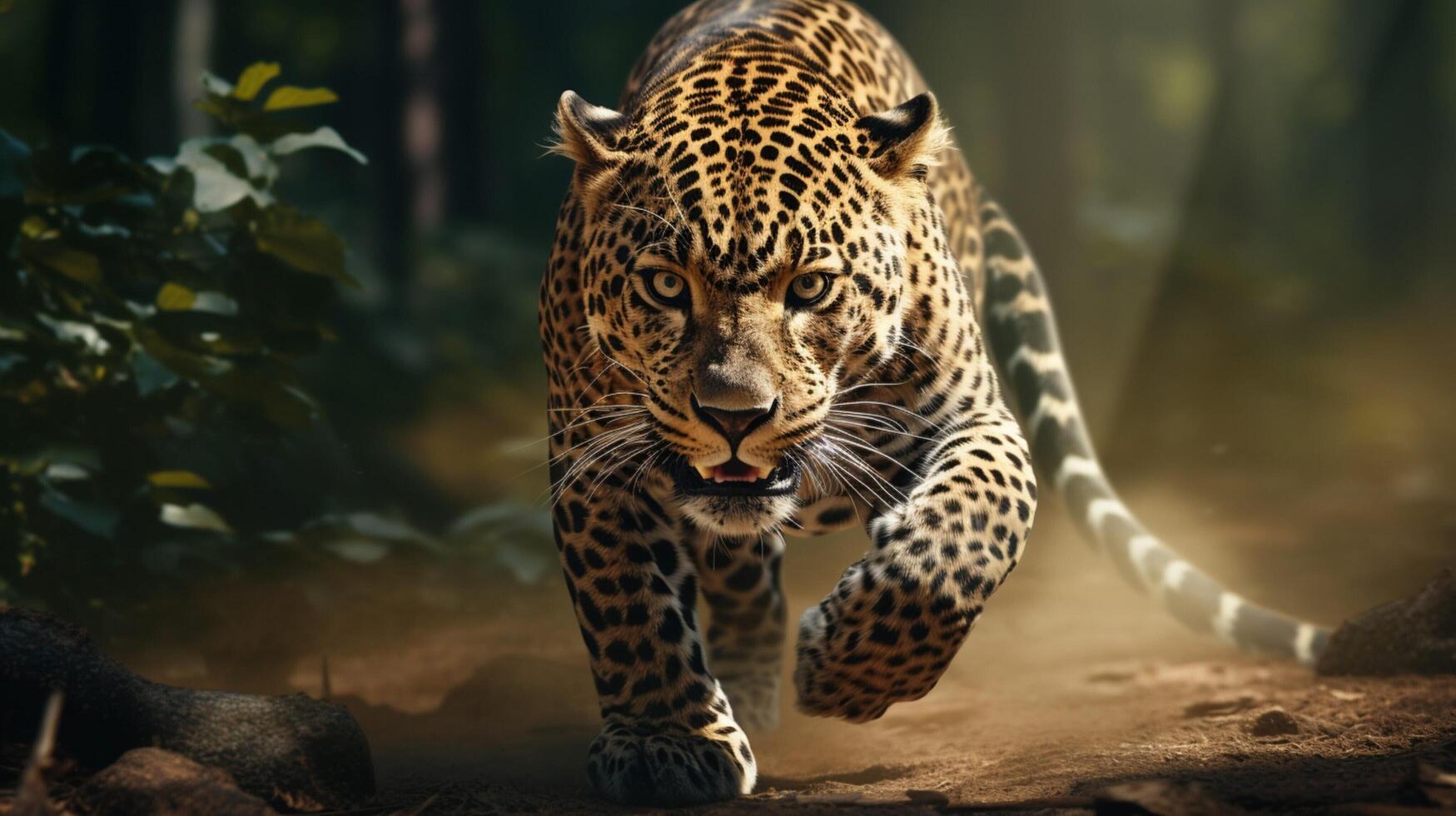 ai gerado jaguar Alto qualidade imagem foto