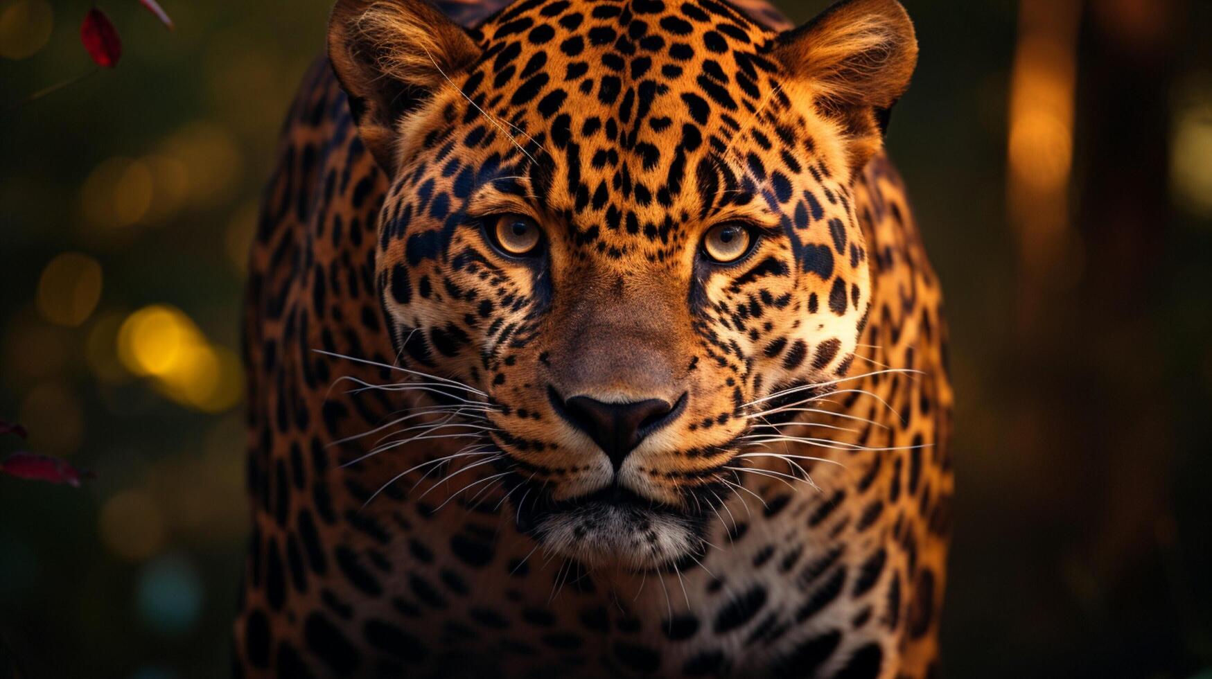 ai gerado jaguar Alto qualidade imagem foto