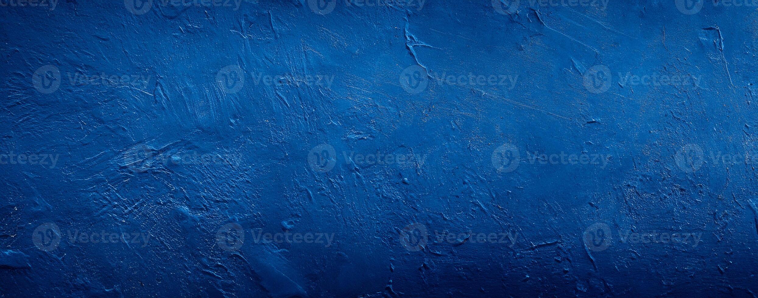 fundo de textura de parede de concreto de cimento abstrato azul escuro foto