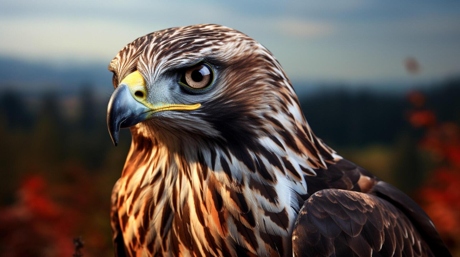 ai gerado Falcão Alto qualidade imagem foto