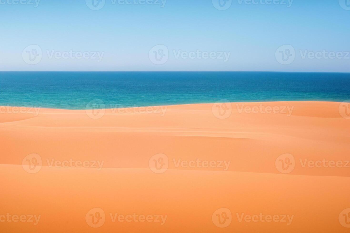 ai gerado deserto panorama fundo foto