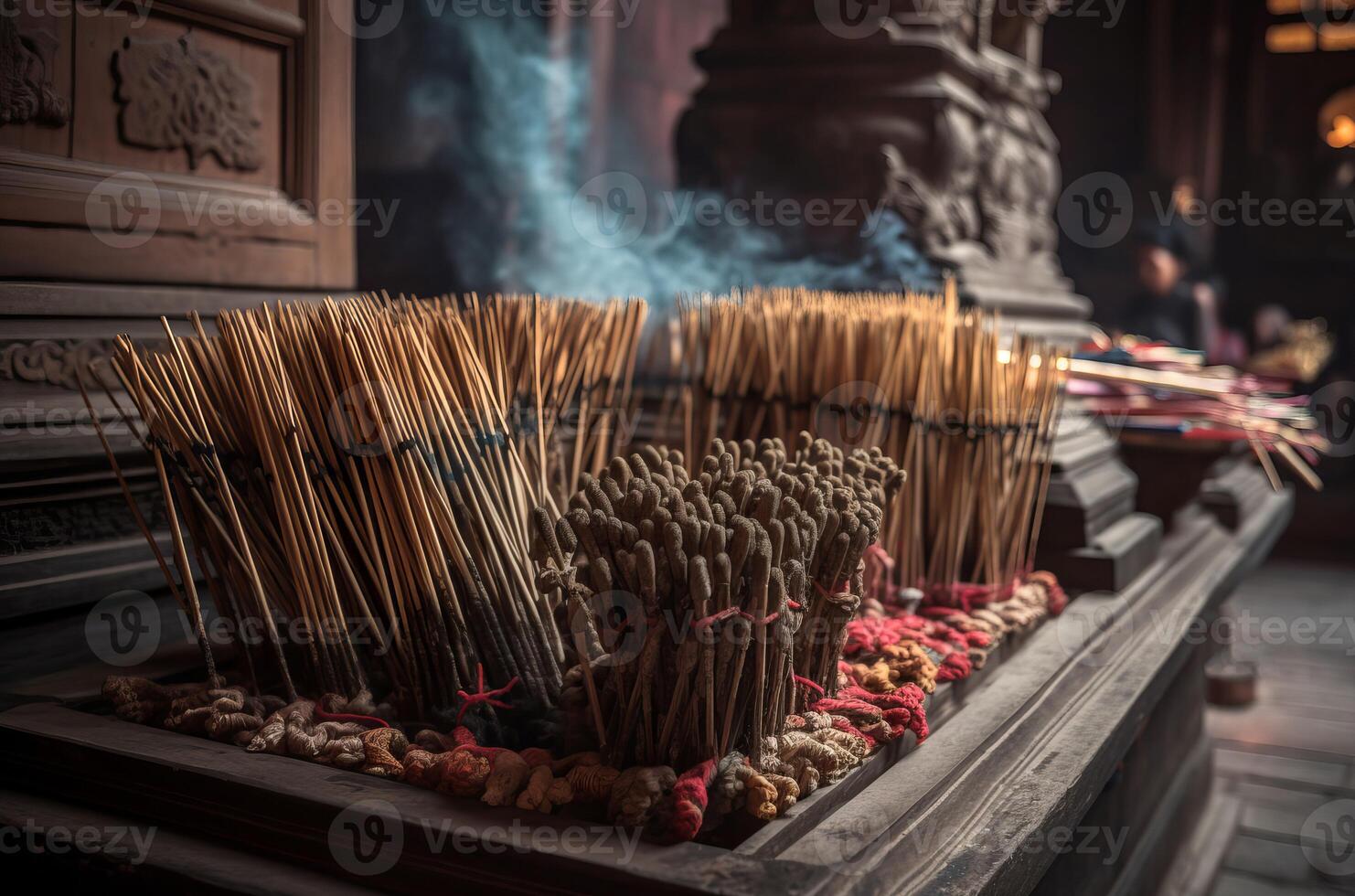 ai gerado espiritual sagrado têmpora herança bali. gerar ai foto