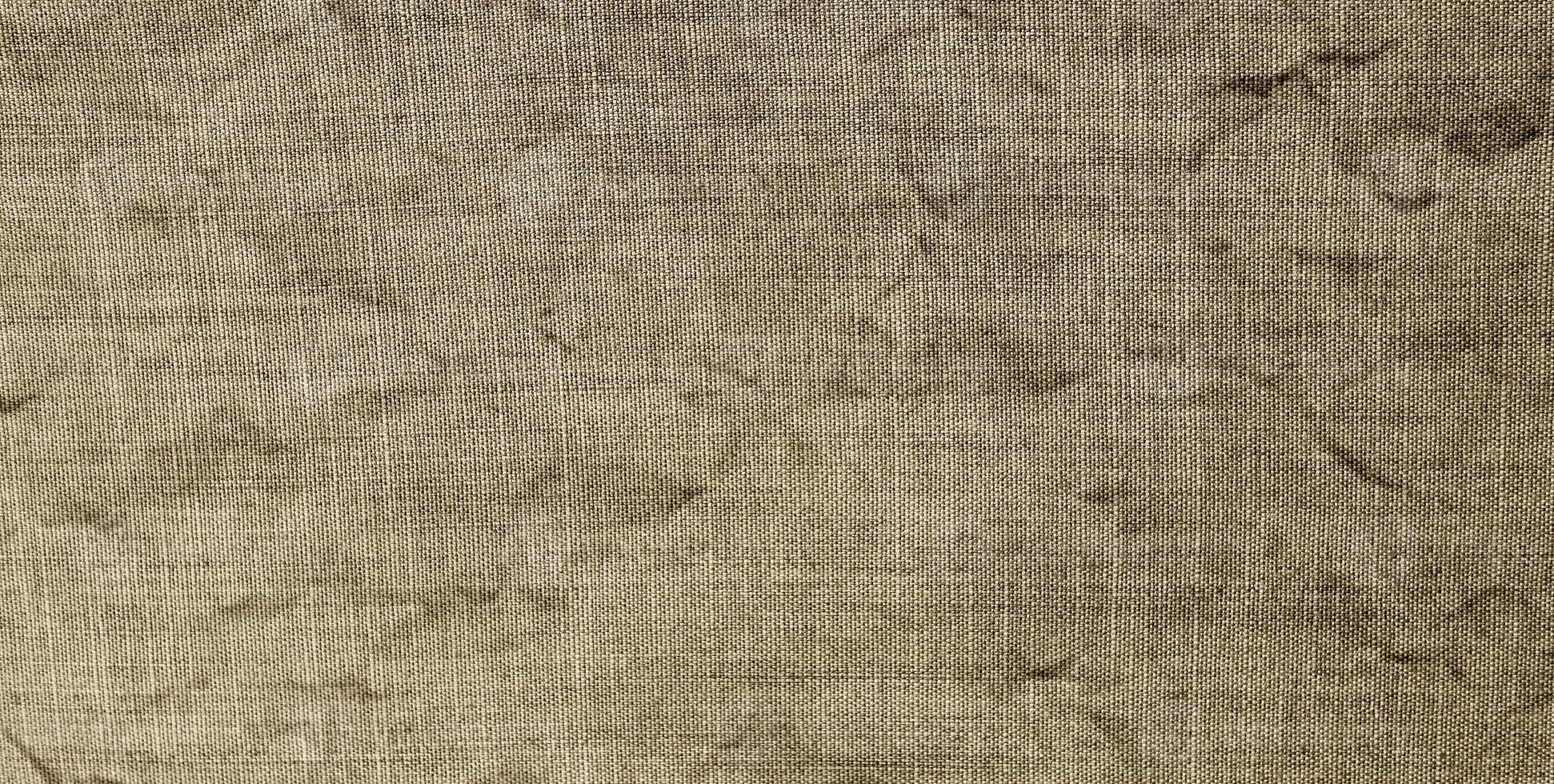 algodão natural ou têxteis de linho. textura de tecido grunge para fundo foto
