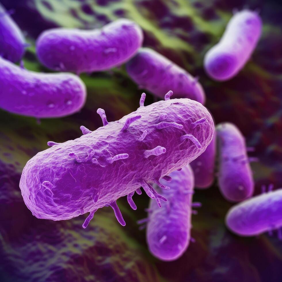 ai gerado listeria monocytogenes foto