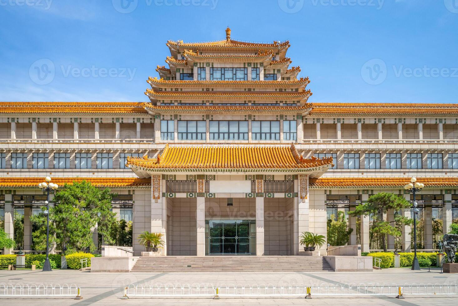 a nacional arte museu do China dentro Pequim foto