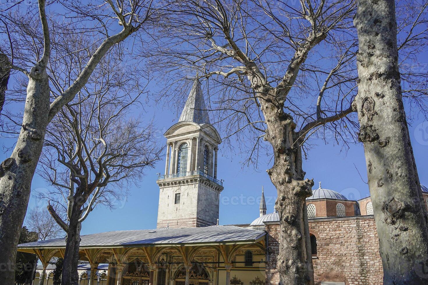 externo Visão do topkapi Palácio Istambul, peru, antigo otomano residência foto