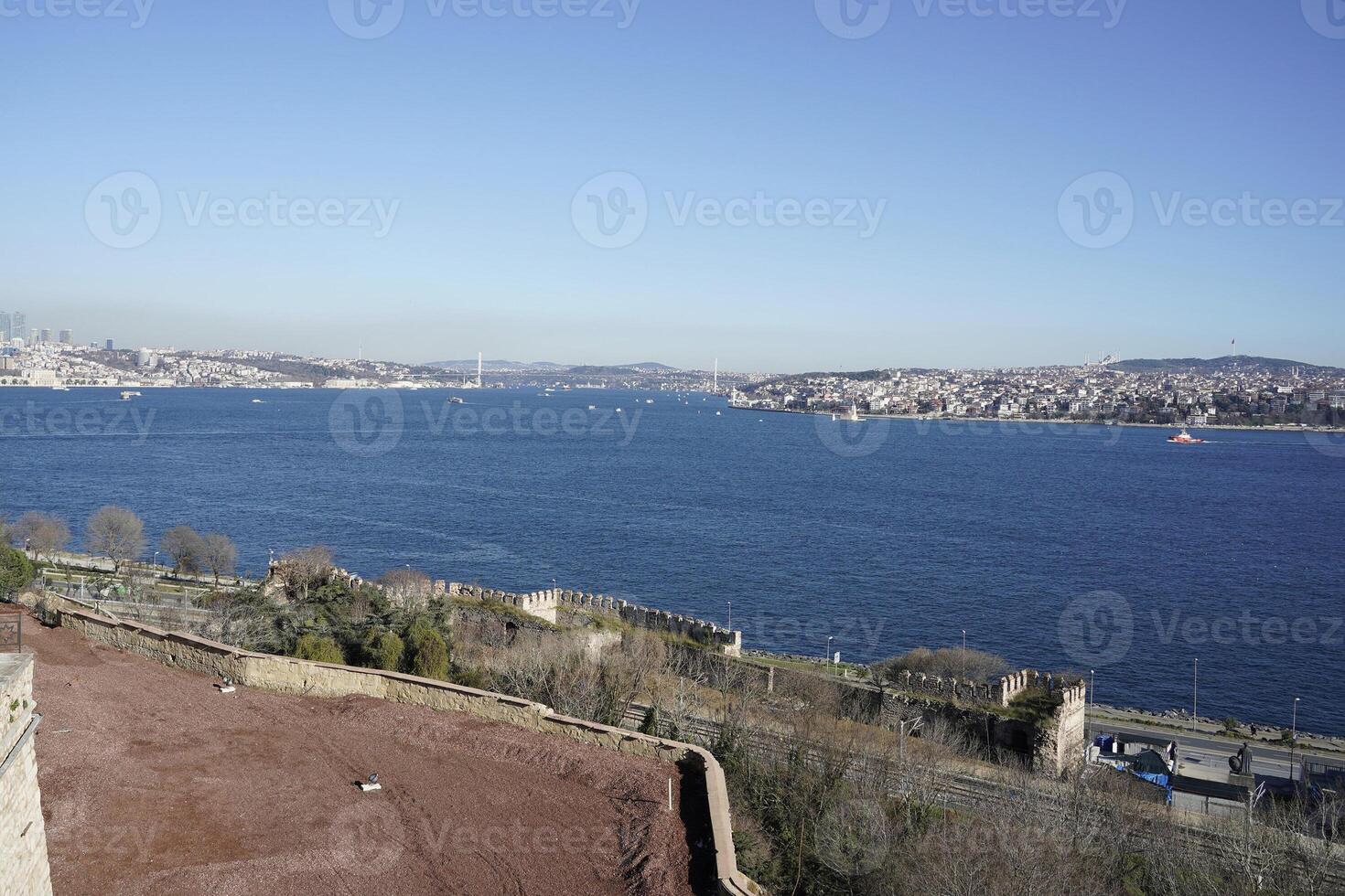 marmara mar Visão a partir de topkapi Palácio Istambul Peru foto