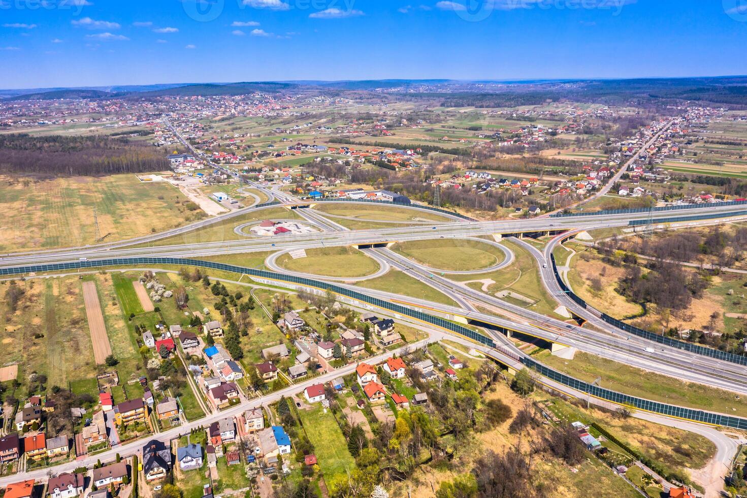 estrada transporte - uma alta velocidade estrada foto