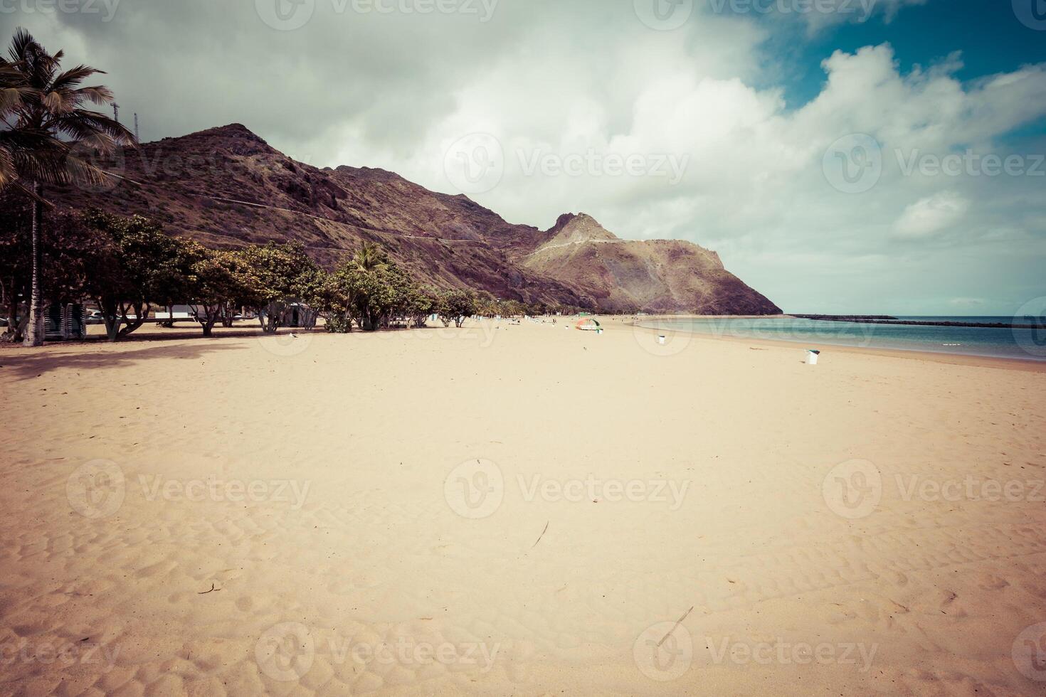 de praia teresitas dentro tenerife - canário ilhas Espanha foto