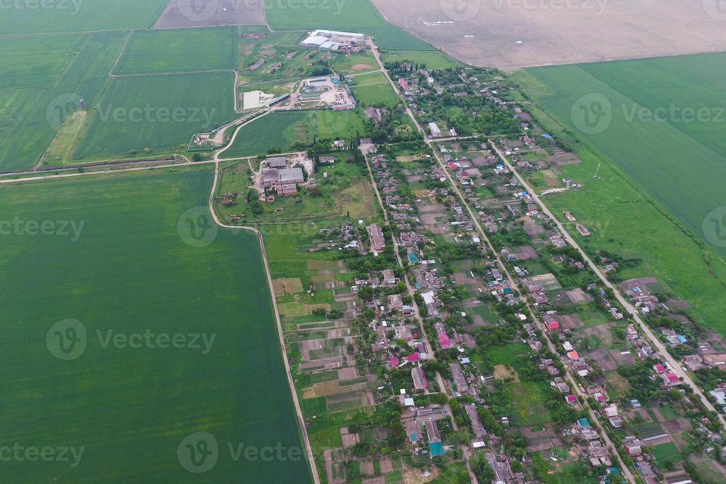 topo Visão do a Cidade Vila elitnyy foto