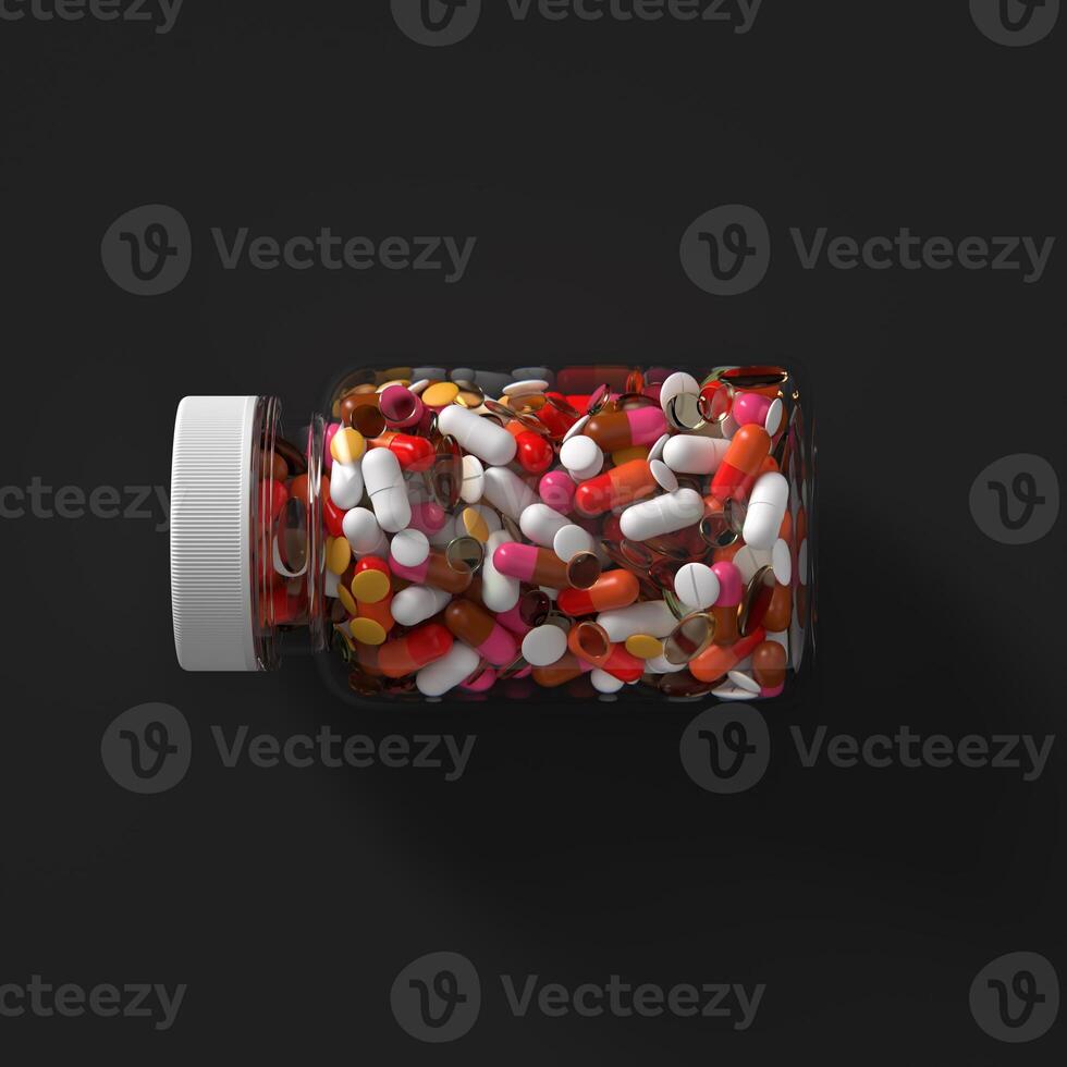 pílulas e cápsulas do medicação foto