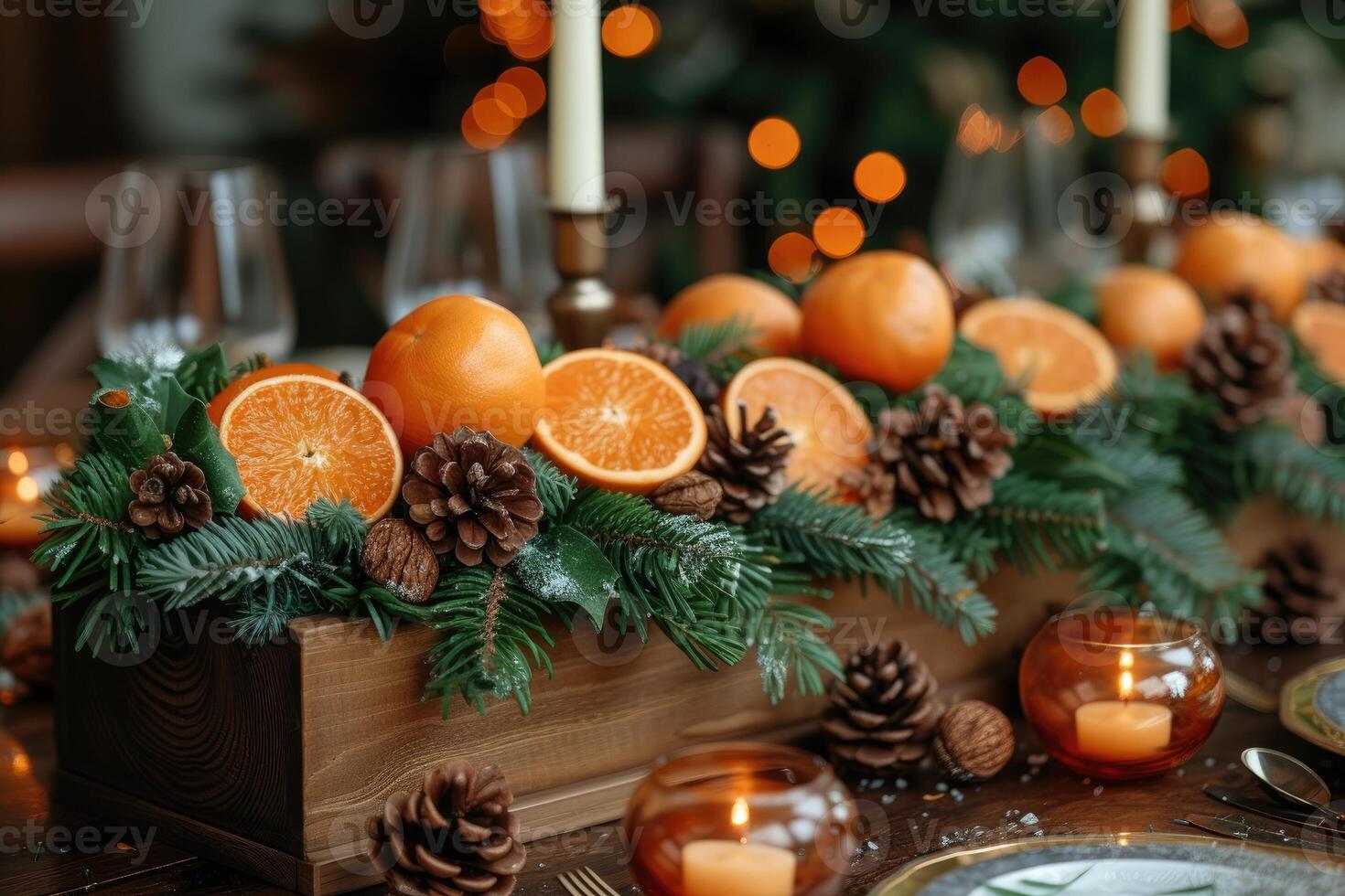 ai gerado fresco frutas presente caixa profissional publicidade Comida fotografia foto