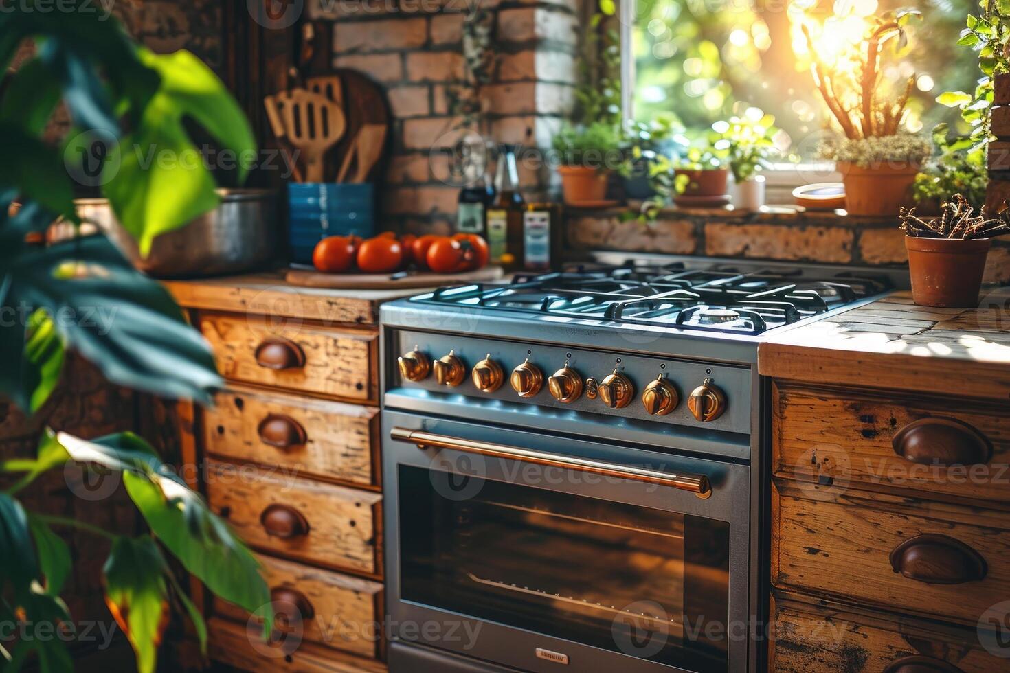 ai gerado uma simplista moderno cozinha dentro uma moderno casa profissional publicidade fotografia foto