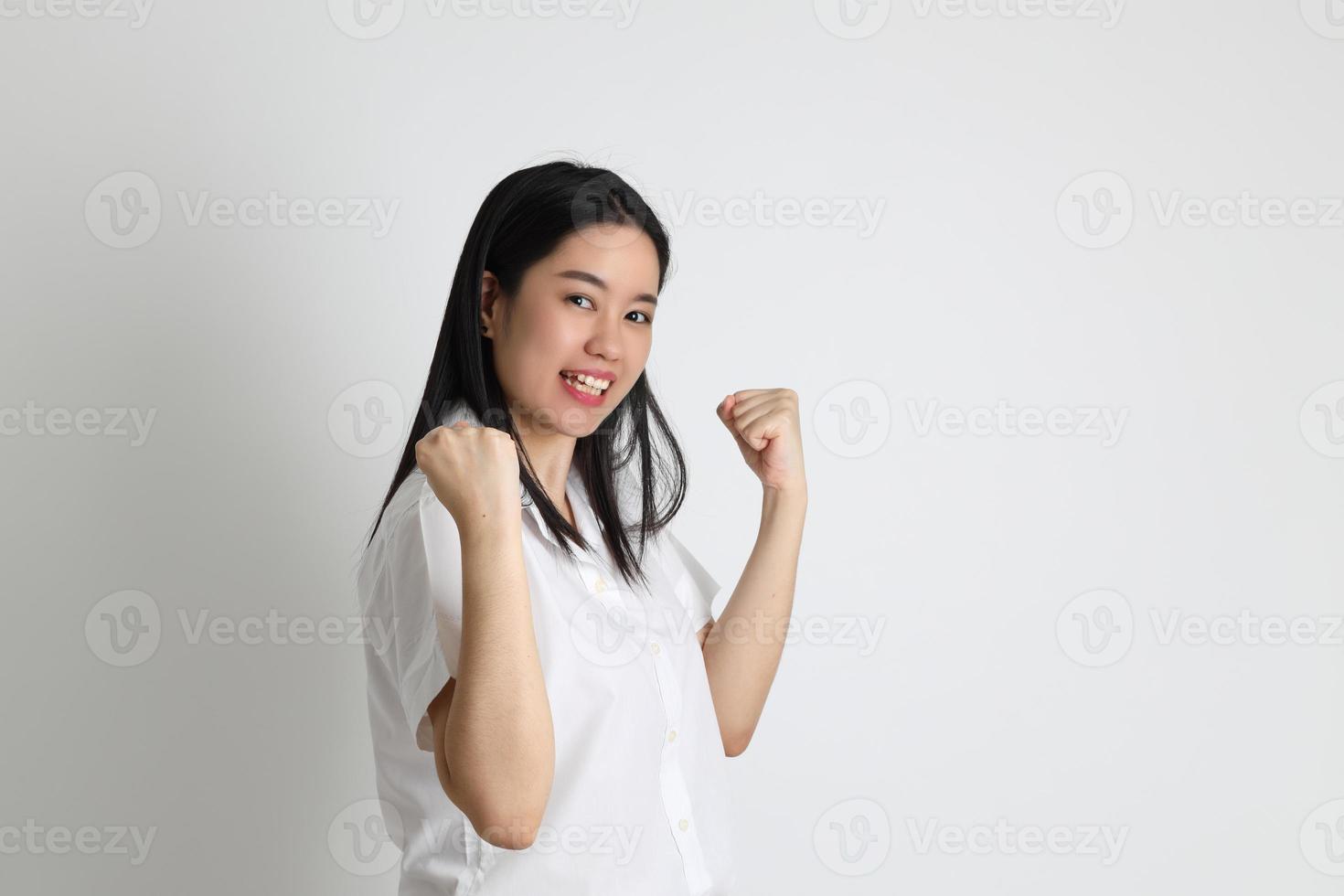 menina estudante asiática foto