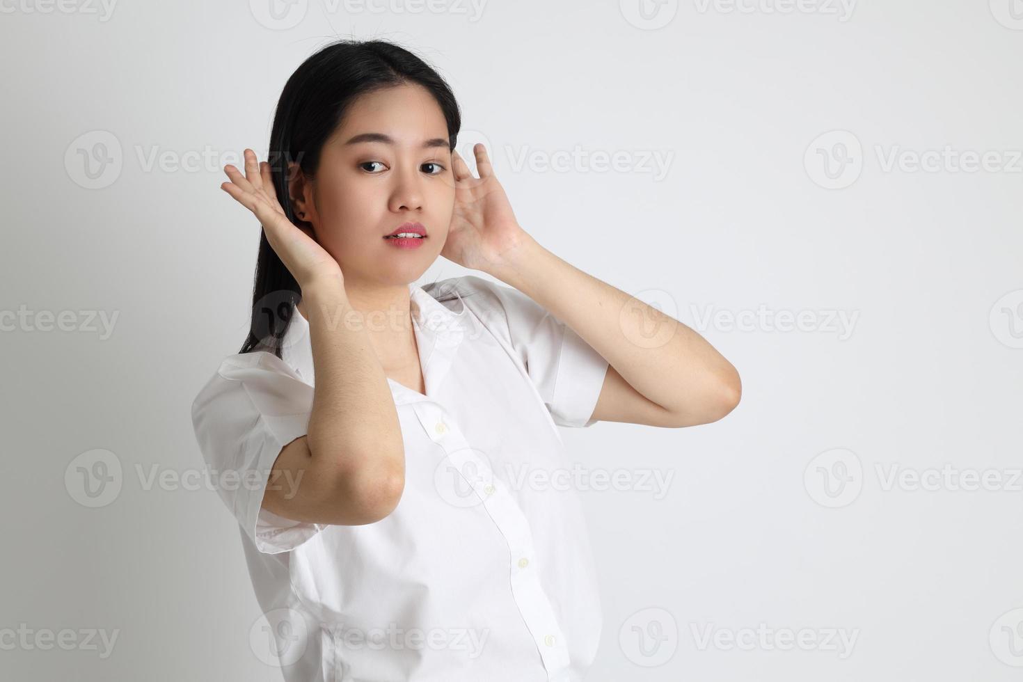 menina estudante asiática foto