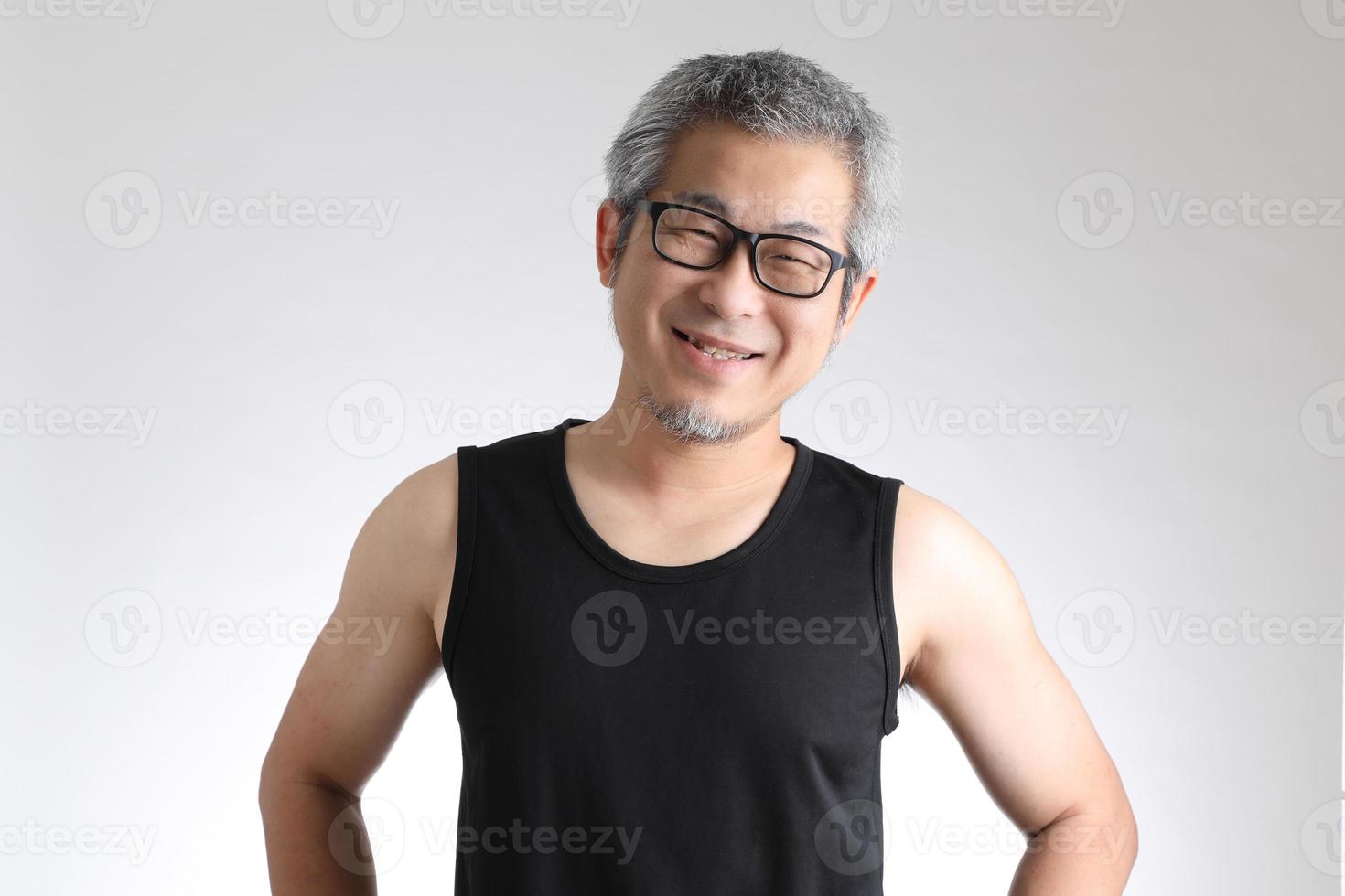 homem do esporte asiático foto
