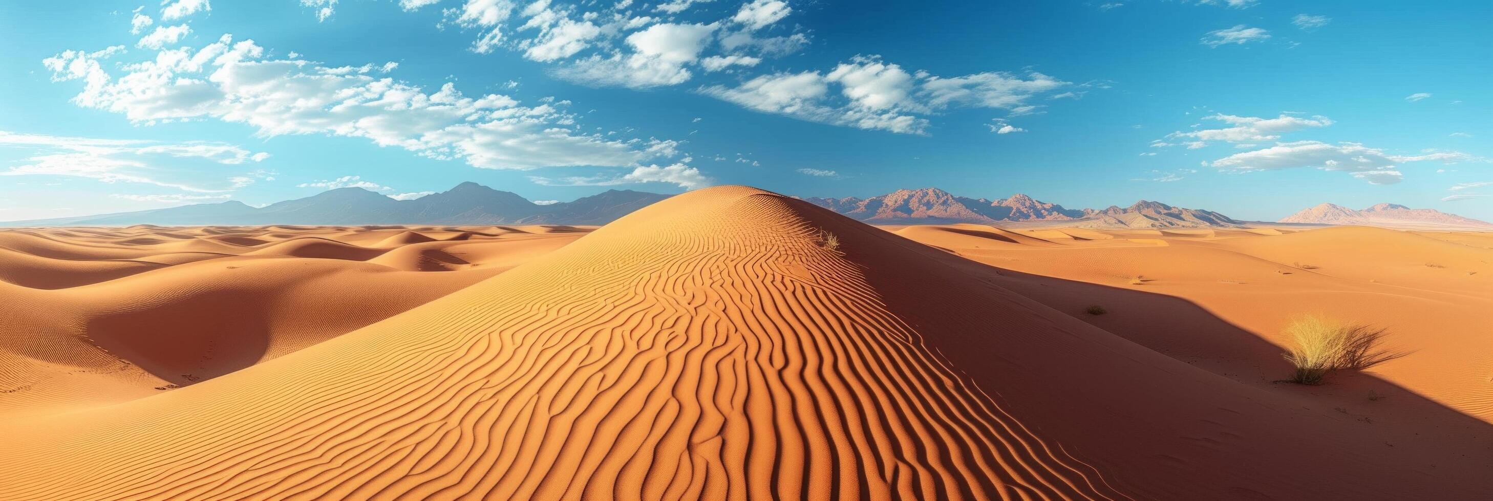 ai gerado lindo foto do a deserto para fundo